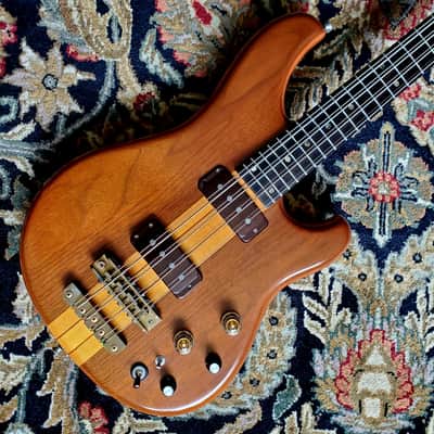 1980 Ibanez MC980 Musician 8 String Neck Thru Active Bass Guitar OHSC image 1