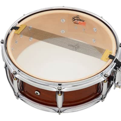 Gretsch Drums Mahogany/Maple Snare Drum - Gloss Lacquer image 2