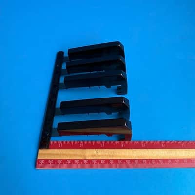 CASIO LK-100 LK-110 LK-45 Lighting Keyboard Part: Black Keys [One Octave] image 8