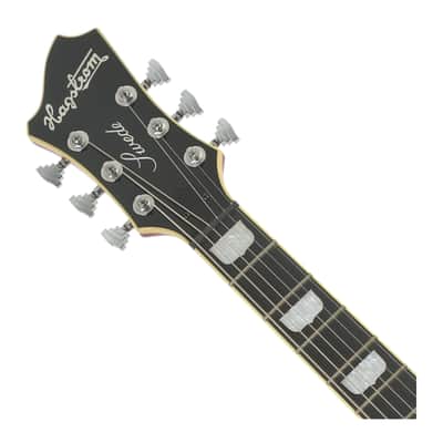 Hagstrom Swede MK III Electric Guitar - Crimson Flame - Open Box image 4