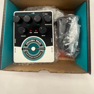 Electro Harmonix Crash Pad Electronic Drum EHX Guitar Effect Pedal + Box & PSU image 1