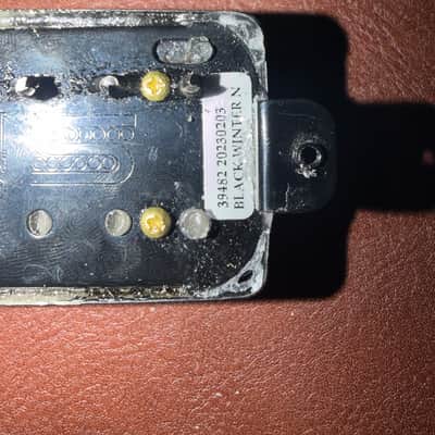 Seymour Duncan Black Winter 7-String Humbucker Set 2010s - Black image 4