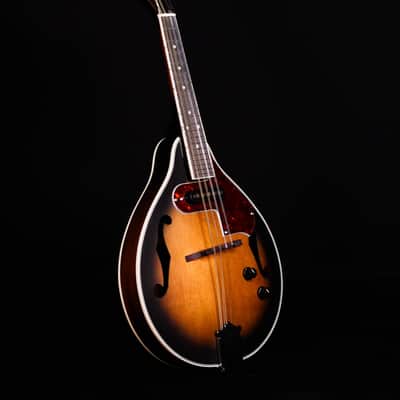 Ibanez M510E A-Style Mandolin, Open Pore Vintage Sunburst image 8