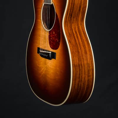 Bourgeois OM LSH Custom Aged Tone Adirondack Spruce and Granadillo Sunburst NEW image 13