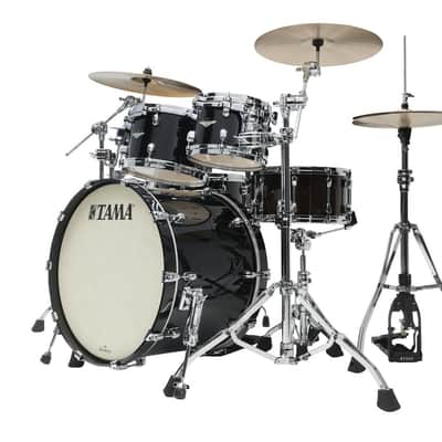 Tama Starclassic Maple 4-piece shell pack with 22" bass drum, Chrome Shell Hardware image 7