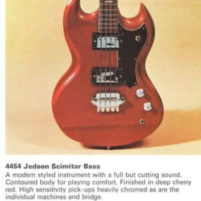 Vintage Matsumoku 4 String Bass Neck ( Sakai, Jebson, Vox) image 16