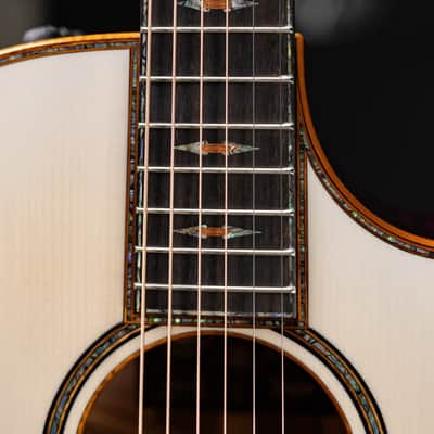 Taylor Custom Shop C12ce 12-Fret B8006 2026 Catch Event #6 Grand Concert Acoustic/Electric Guitar - Lutz Spruce / Big Leaf Maple with Hardshell Case image 7