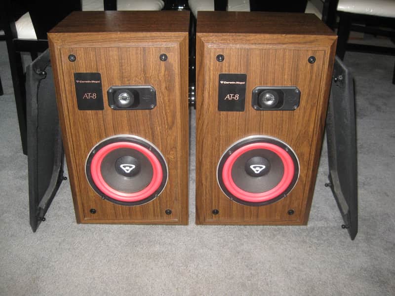 Vintage Cerwin-Vega AT-8 Two Way Large bookshelf/Floor | Reverb