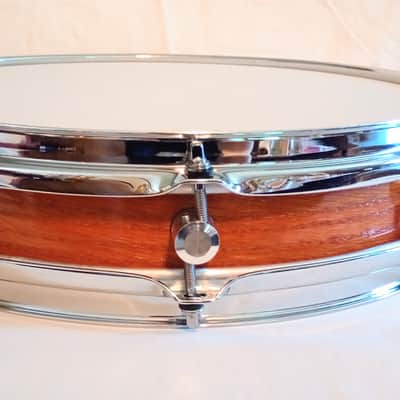 MARTIAL PERCUSSION CUSTOM HYBRID LOW PROFILE UTILITY SNARE DRUM SHELL RED OAK/MAPLE - MAHOGANY GLAZE-FREE SHIP TO C-USA! image 6
