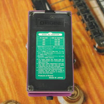 Boss HF-2 Hi Band Flanger (Green Label) Pink image 2