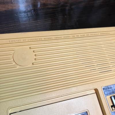 Library of Congress C1 Variable Cassette Player image 6