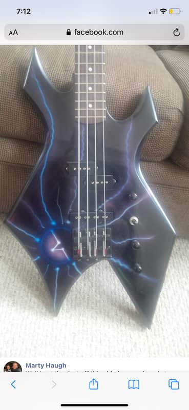 B.C. Rich warlock