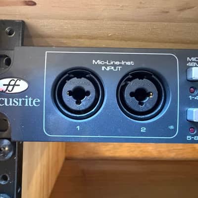 Focusrite Saffire Pro 40 Firewire Audio Interface 2010s - Black image 2
