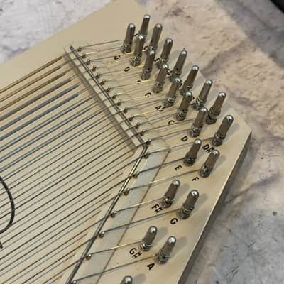 Silvertone by Oscar Schmidt Autoharp with Case Harp image 3