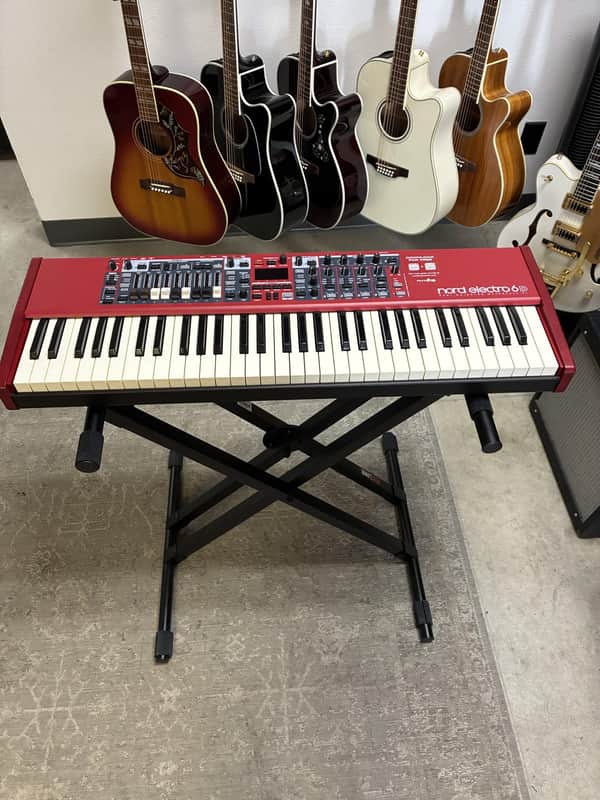 Nord Electro 6D 61 Semi Weighted waterfall keys image 1