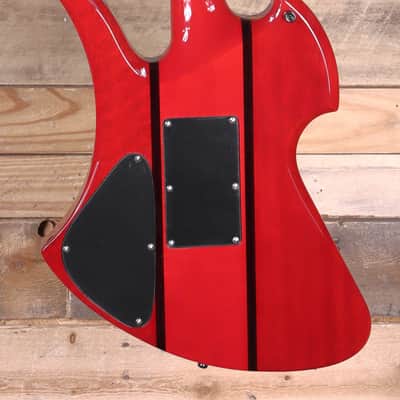 BC Rich Mockingbird Legacy ST Electric Guitar Transparent Red w/ Floyd  Rose image 3