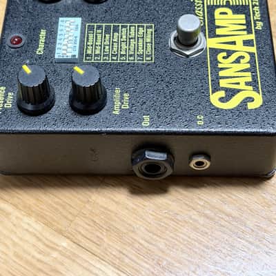 Tech 21 SansAmp Classic 2010s - Black with original box overdrive amp simulator image 5