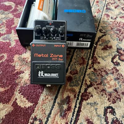 Boss MT-2W Metal Zone Waza Craft 2018 - Present - Black image 1