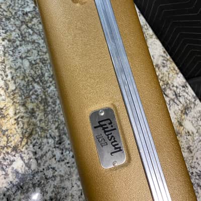 2015 Gibson 100th Anniversary SG Hardshell Case Gold | TKL - MADE IN USA image 9
