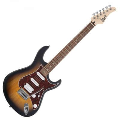Affordable Precision! Cort G110 Electric Guitar - Open Pore Sunburst Finish Bild 2