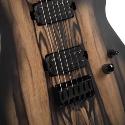 Cort KX500-NBB KX Series Pale Moon Ebony Top Roasted Maple & Walnut, 5-Ply Laminated Neck 6-String Electric Guitar image 7