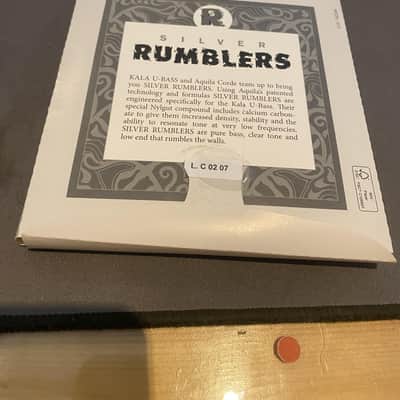 Kala U-BASS and Aquila Silver Rumblers UBASS Bass Ukulele Strings image 1