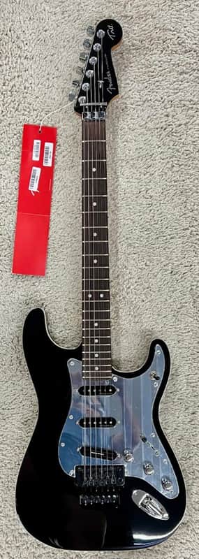 Mint Fender Tom Morello Stratocaster Electric Guitar, Rosewood Fingerboard, Black image 1