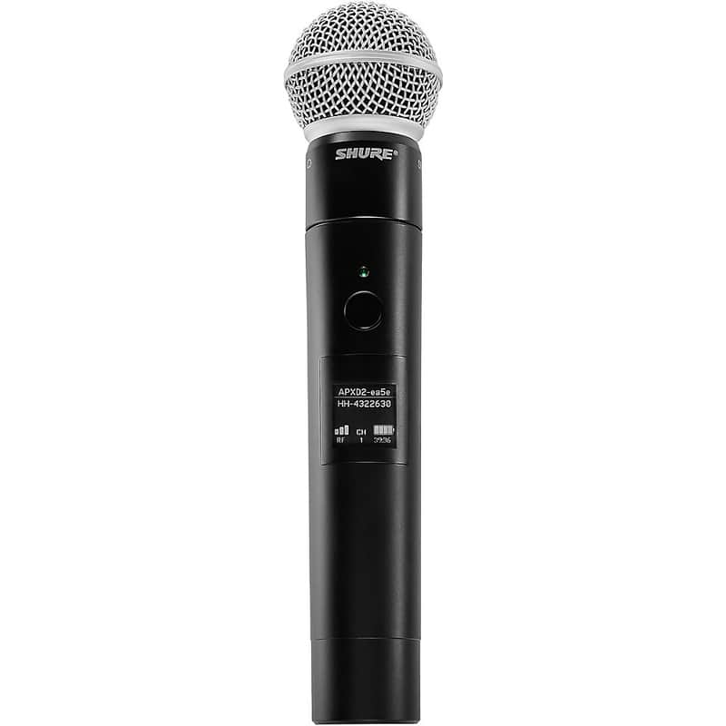Shure MXW2X/SM58 Wireless Handheld Transmitter with SM58 Microphone Regular Band Z10 image 1