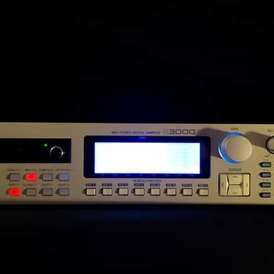 with IB-304F(!) Akai S3000XL MIDI Stereo Digital Sampler with mega rare filter expansion board, fx board, floppy emulator