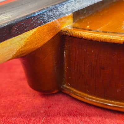 Vintage 1970s MIJ Kiso Suzuki Copy of Antonius Stradivarius 3/4 Violin Natural w/ OHSC & Bow image 10