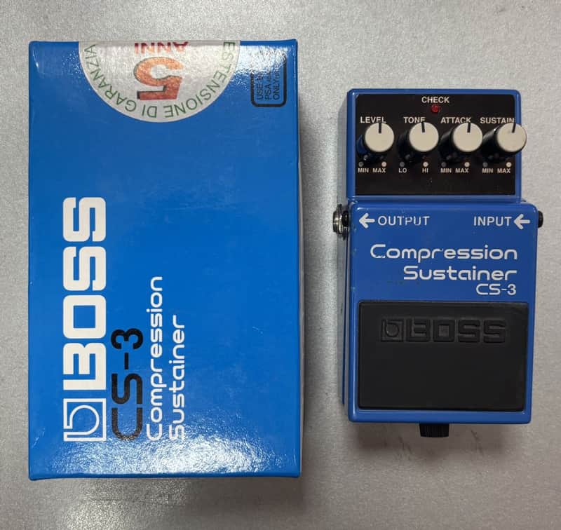 Boss CS-3 Compression Sustainer Guitar compression/sustainer image 1