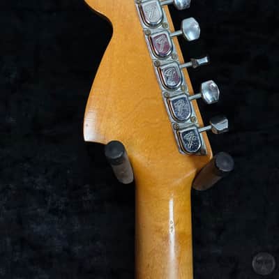 Fender Jaguar 1966 in olympic white finsih with original case image 6