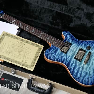 Nik Huber Dolphin II Hand-selected 5A Top-Turquoise Burst image 1