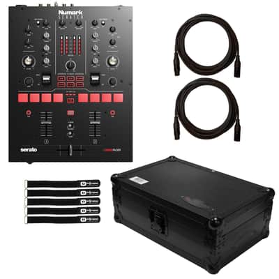 Numark Scratch 24 Bit 2-Ch Professional Serato DJ Mixer w Software & Black Case image 1