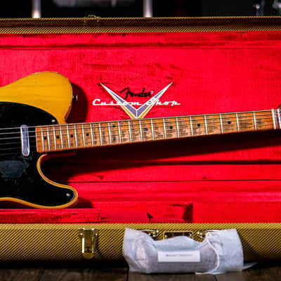 Fender Custom Shop Dale Wilson Masterbuilt 52 Telecaster Heavy Relic Smoked Butterscotch Blonde image 9