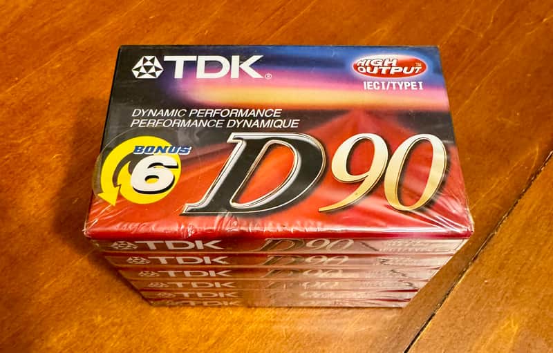 TDK D90 1990s image 1