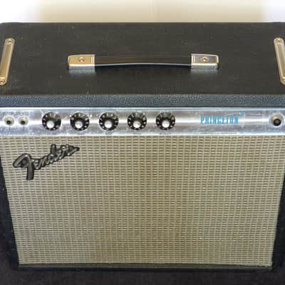 * Freshly serviced * 1976 Fender Princeton (Non-Reverb) 1X10 Silverface Vintage Guitar Combo Amplifier w/ Original 10" Oxford Speaker image 4