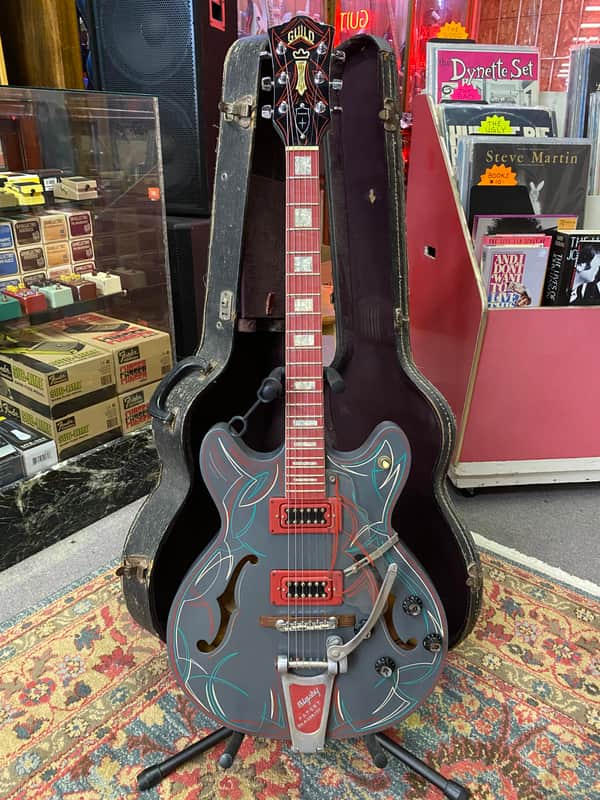 Guild Starfire IV 1966 Grey/Pinstripe image 1