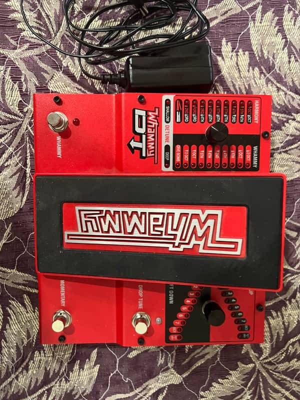 DigiTech Whammy DT Classic Pitch Shift Pedal 2010s - Red image 1