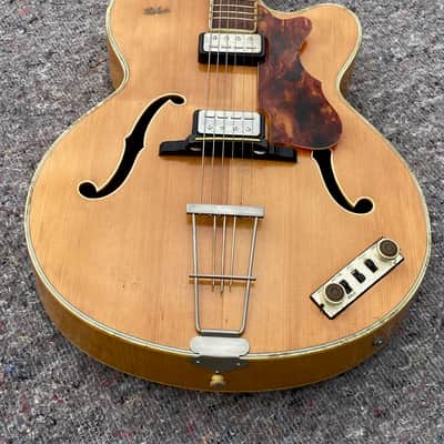 Hofner President 1964 - Natural Flammed 2 Pickups image 3
