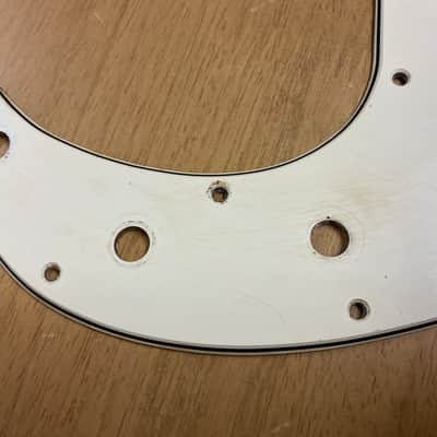 Fender Precision Bass Pickguard 1974 - White 3-ply image 6