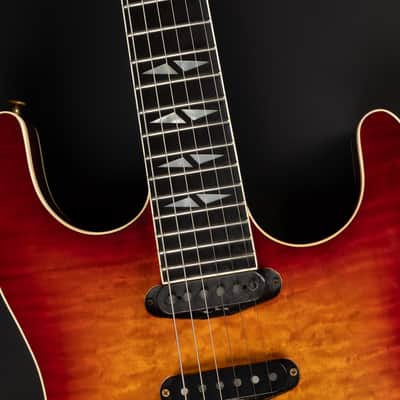 1987 Gibson US-1 - Sunburst | USA Vintage Super Strat HSS Quilt Maple Top Factory Kahler Tremolo Ebony Fretboard 24 Frets | CoA OHSC image 22