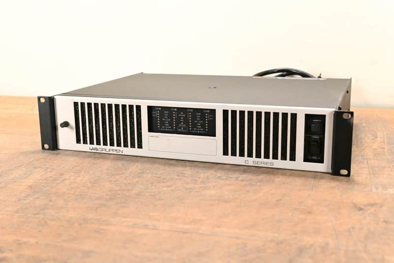 Lab Gruppen C 48:4 4800W 4-Channel Power Amplifier CG01MYV image 1