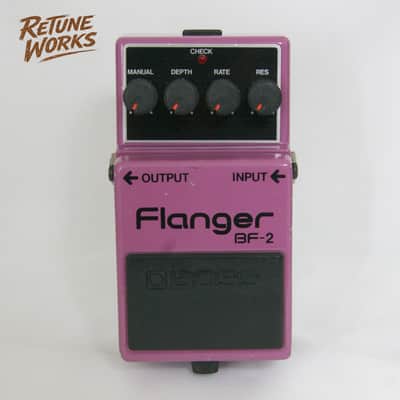 Boss BF-2 Flanger 1980-1984 (Black Label) Made In Japan | Reverb
