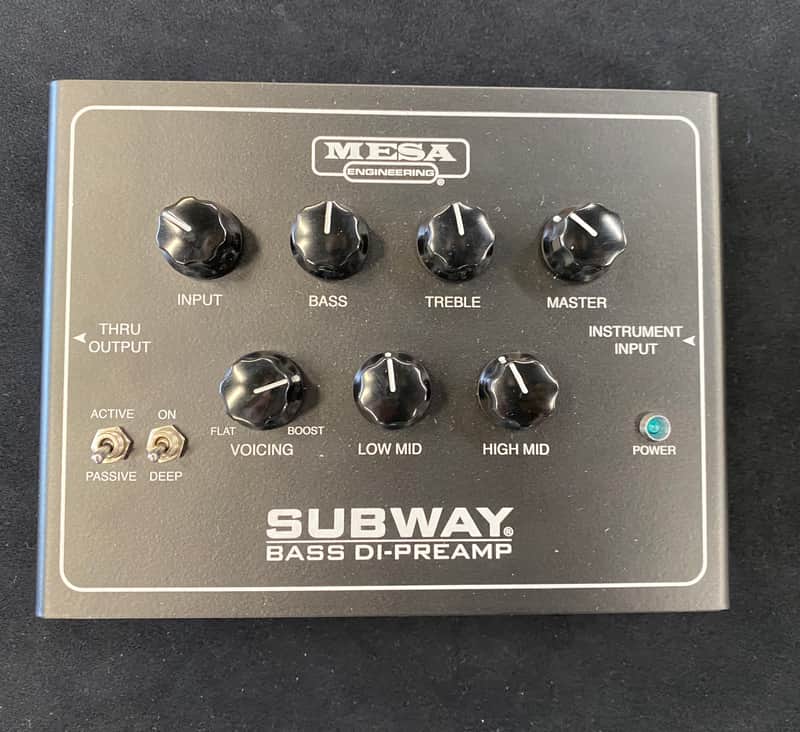 Mesa Boogie Subway Bass DI/Preamp | Reverb UK