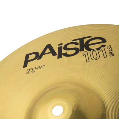Paiste 101 Brass HiHat 13" - HiHat image 7