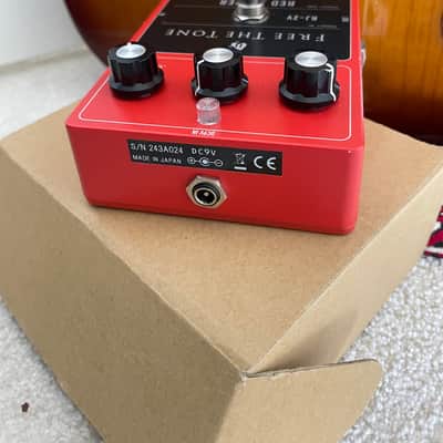 Free The Tone RJ-2V Red Jasper Overdrive 2022 - Present - Red / Black image 4
