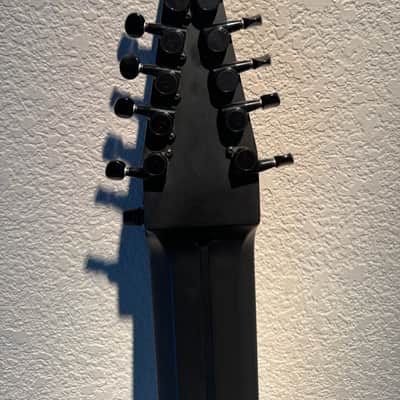 Left Handed Chapman Stick 10 string graphite image 2