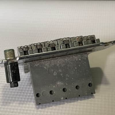 2000's Jackson Dinky Guitars JT-580LP Chrome Licensed Floyd Rose Tremolo Guitar Bridge & Arm image 7