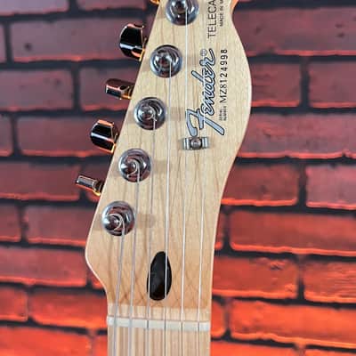 2008 Fender MIM Standard Telecaster Maple Fingerboard, Brown Sunburst image 4